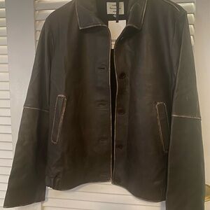 Reformation Veda Allen Leather Jacket